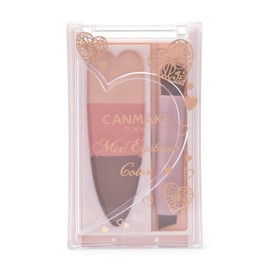 Canmake Mix Eyebrow Color C01 Charm Pink 0.04 oz (1.0 g) Powder Eyebrow Color Eyebrow Brush Included