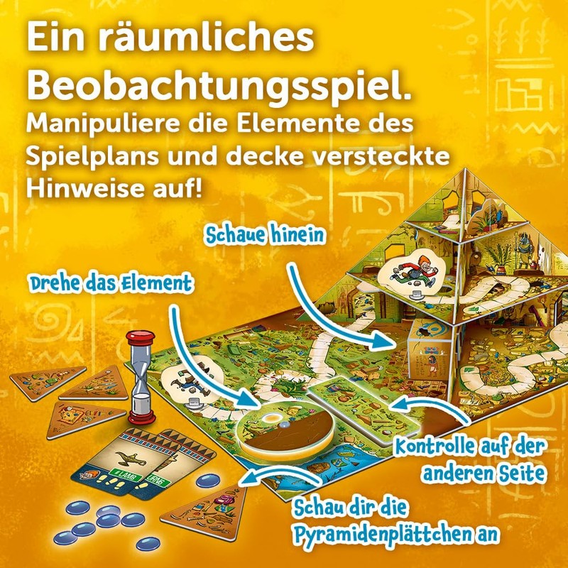 Trefl - Spy Guy Pyramid - Cooperative Observation Game, Spatial