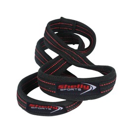 Helly Figure 8 Straps for Heavy Duty Weightlifting, Weightlifting, Powerlifter, Cotton Straps, Available in 4 Sizes, Elite Double Loop, for Workout Enthusiasts, Gym
