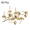 sourcing map Upholstery Nails Tacks 9mm Dia 17mm Height Round