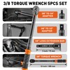 HORUSDY 3/8" 5PCS Torque Wrench Set(5–45 ft-lb/ 6.8–61 Nm) –