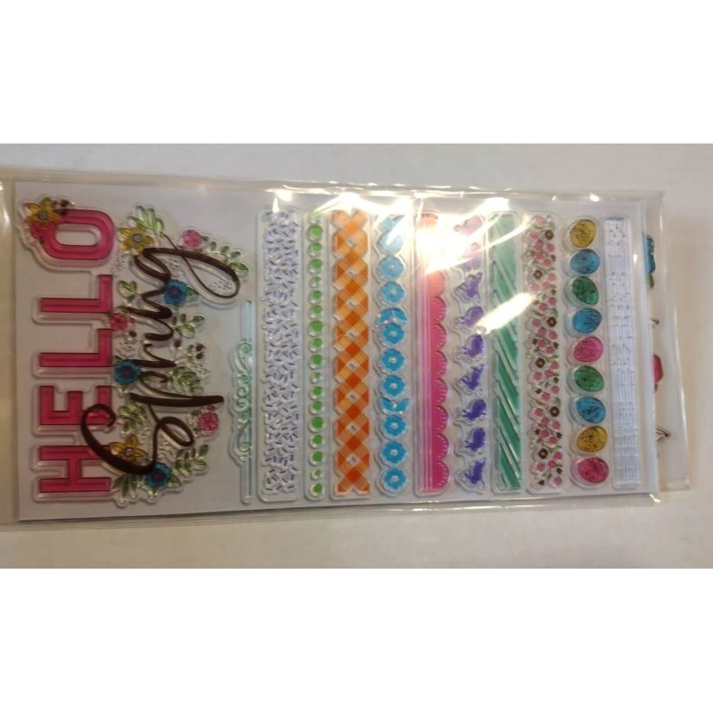 Craft Smart Clear Stamps Decor. Craft Smart. Easter Spring 73