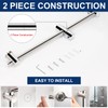 NearMoon Shower Slide Bar with Height/Angle Adjustable Handheld Shower Holder,