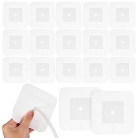 Healeved Dispositivo De Estabilización De Catéter De 25 Uds Almohadillas Adhesivas Para Apósitos Soporte De Tubo G Para Catéter Pegatina De Soporte Para Pierna Peritoneal