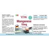 Manganese 10 mg - 90 Capsules - High Dose -