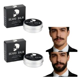 Bálsamo Ultra Potente Para Crecimiento De Barba Fina 2pcs