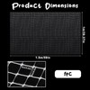 Clear Mesh Netting Material, Aquarium Mesh Lid 3.3 x 5