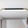 Tioolo Dimmable LED Ceiling Lights Flush Mount Ceiling Light 4FT