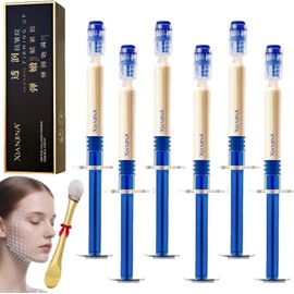 6Pcs Xianjina Collagen Firming Essence Cream,Micro-Molecular Collagen Anti-Wrinkle Lotion,Moistening Firming Up Skin For Face