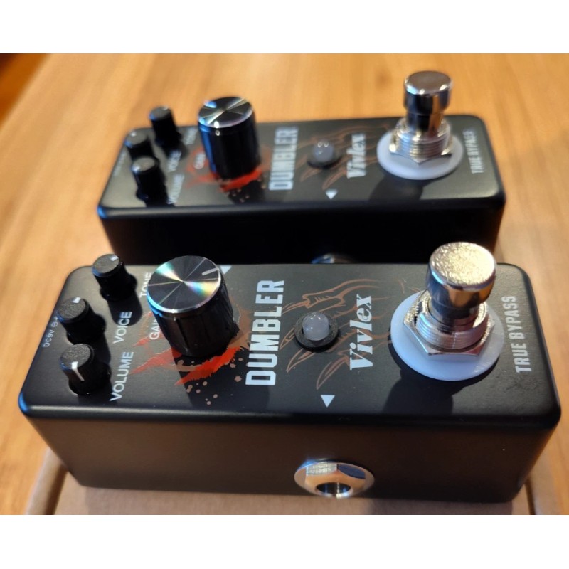 VIVLEX Guitar Pedal Mid Low Distortion Dumbler Effect Pedal True