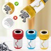 Tinoaly 6 x Magnetic Screw Ring Holder with 2 x