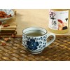 Nishida 120015 Coffee Cup (Blue Camellia) 5.3 fl oz (150 ml) / Cup / Japanese Tableware
