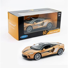 OPO 10 - 1/24 car Compatible with McLaren GT 60th Anniversary Limited Edition - Welly 24105S-W