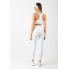 Carlheim Women's Serenita Active Collection X-Back Sports Bra, White