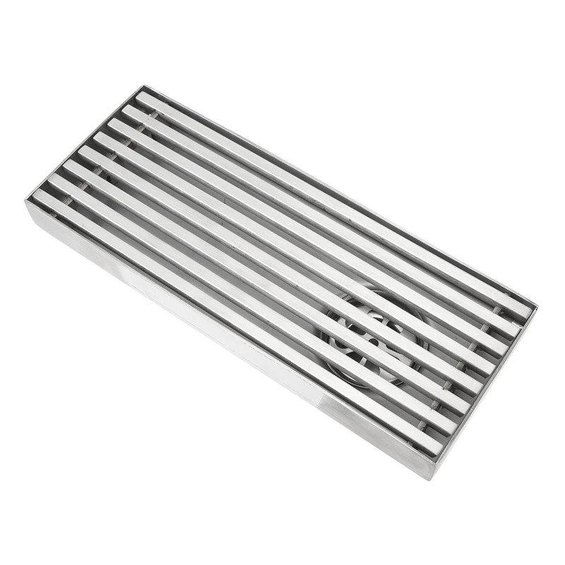 Linear Shower Drain Stainless Steel Odor Resistant Rectangular Floor Drain