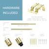 Byondeth Byondeth Curtain Rods for Windows 16 to 48 or