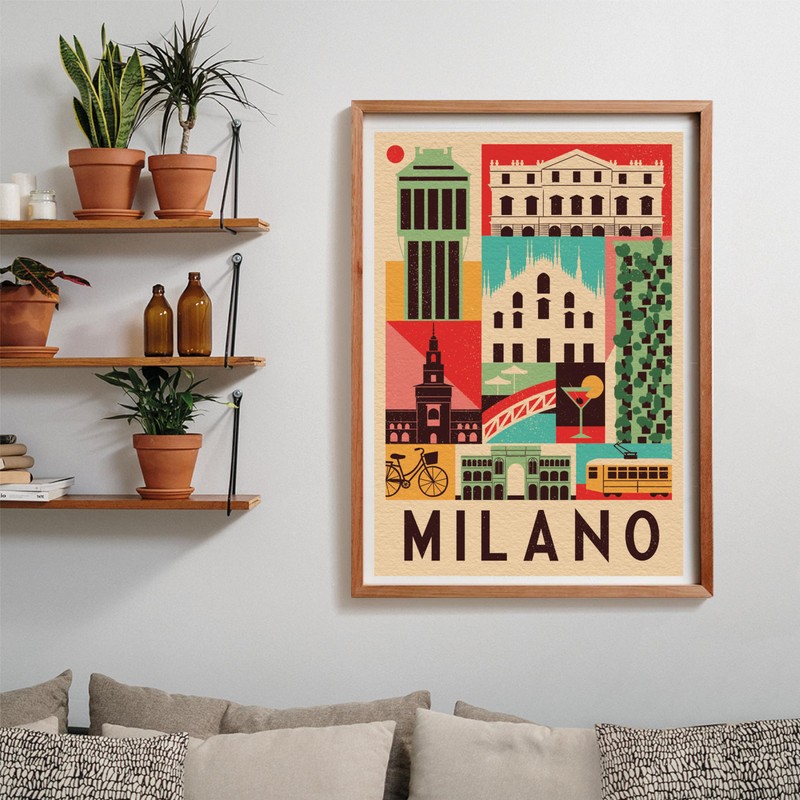 Clementoni Milan Puzzle 1000 Pieces Adults - Italy Puzzle Adults