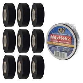 Cinta Aislante Electrica Vinil Navitek 19mm x 18m 10 Piezas
