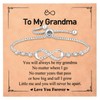 yadiana Grandma Gifts, Infinity Love Heart Grandma Bracelet Gifts for