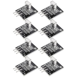 3pin KY-022 Universal IR Infrared Sensor Receiver Module TL1838 VS1838B 1838 Compatible for Arduino UNO R3 DIY Programming Smart Robot Car Starter Kit - 8PCS