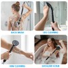 Gobiteli Back Scrubber for Shower,25" Long Handle Shower Brush for