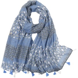 MAIRY Scarf Women Girls Fashion Lightweight Stamp Scarf and Evening Scarves for Women Soft Chiffon Scarf Women's Fashion Scarves Long Scarf 18002, M0135