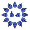 HELIFOUNER 20 Pieces 6-32 Thread, Blue Color Anodized Aluminum Computer