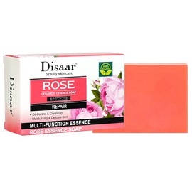 DISAAR Beauty Rose Ceramide Essence Soap Soothing Repair Oil Control Cleansing Moisturizing Body Skin 100g / 3.4fl.oz