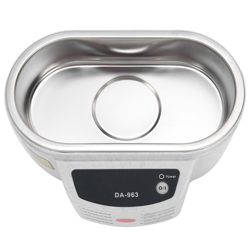 Rrofessional Dentures Ultrasonic Cleaning Machine Mini Household Eyeglasses Jewelry CleanerAU