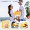SAMSIER Outdoor Picnic Blankets Waterproof Foldable Sandproof, Extra Large Gingham