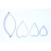 Valley Cutter Company Clematis Petal and Leaves Set - Stainless