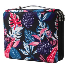 Lbxgap - Estuche para lápices de colores, 120 ranuras con cierre de cierre, tela de sarga, estuche de gran capacidad para lápices o marcadores de acuarela, organizador para artistas