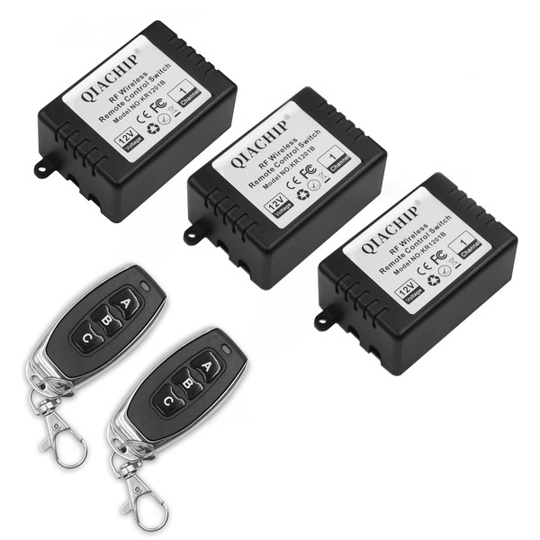 RODOT DC 12V 1CH 433Mhz RF Wireless Relay Module Remote