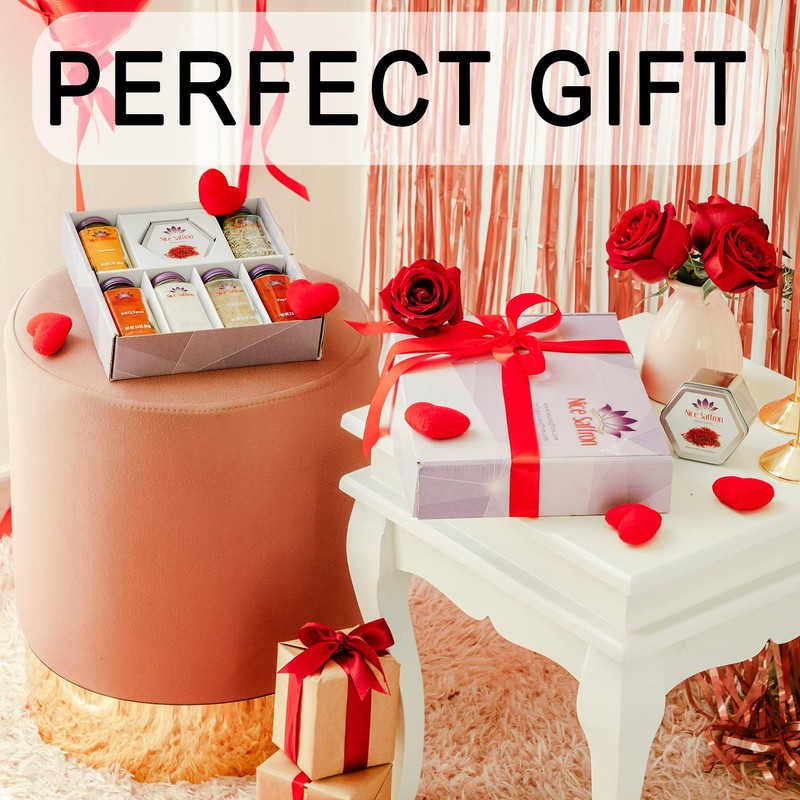 6 Pack Spices & Saffron Cooking Gift Set (Italian)