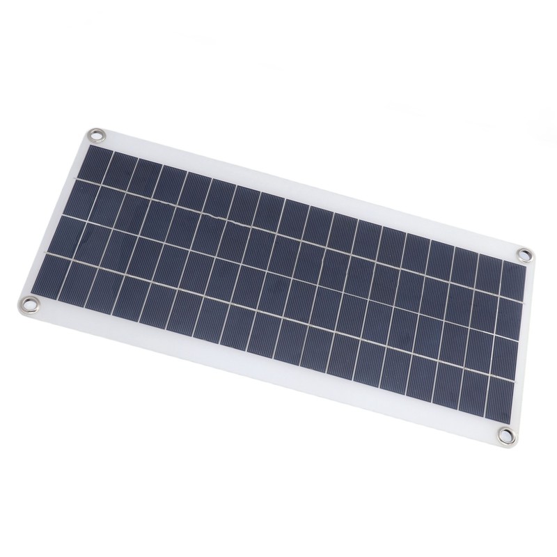 8W Solar Panel Kit Flexible Bendable Monocrystalline Portable Solar Battery