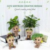 Unbranded Mini Groot Figurine Miniature Model - Adorable Home Decor