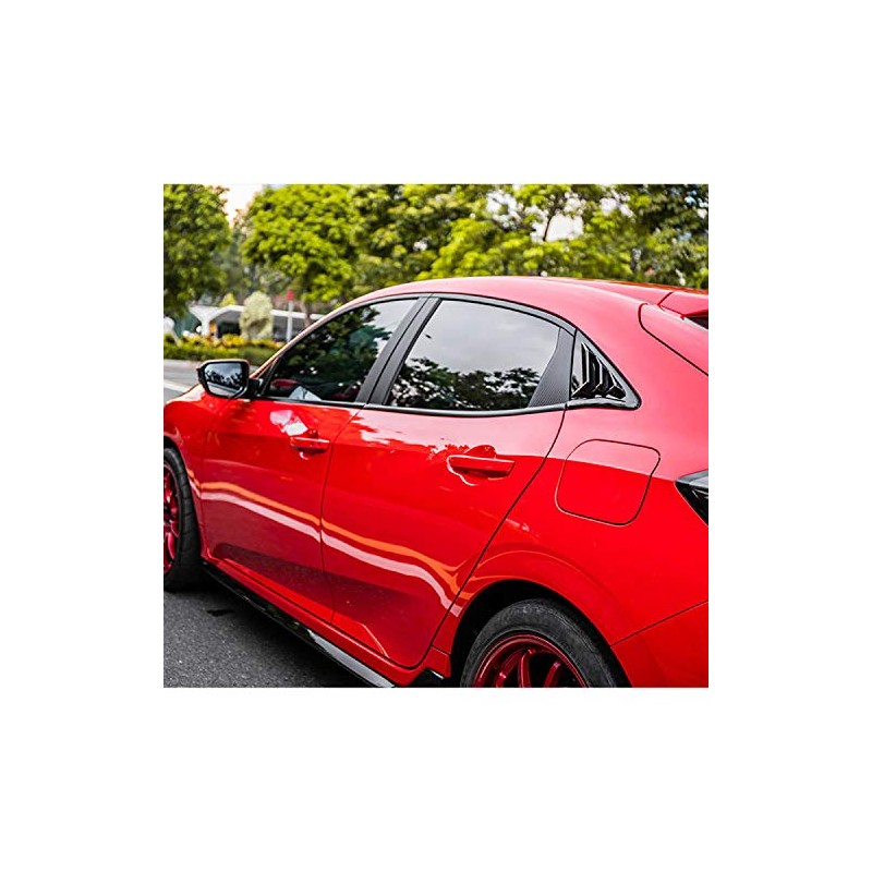 XHQ for 10th Gen Honda Civic Hatchback Rear Window Louver