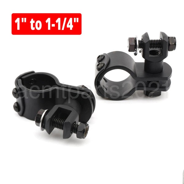 Unbranded Motorcycle 1" to 1-1/4" Engine Crash Bar Highway Foot