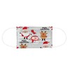 【50 Pack】 Christmas Disposable Face Mask for Women Men Adults,