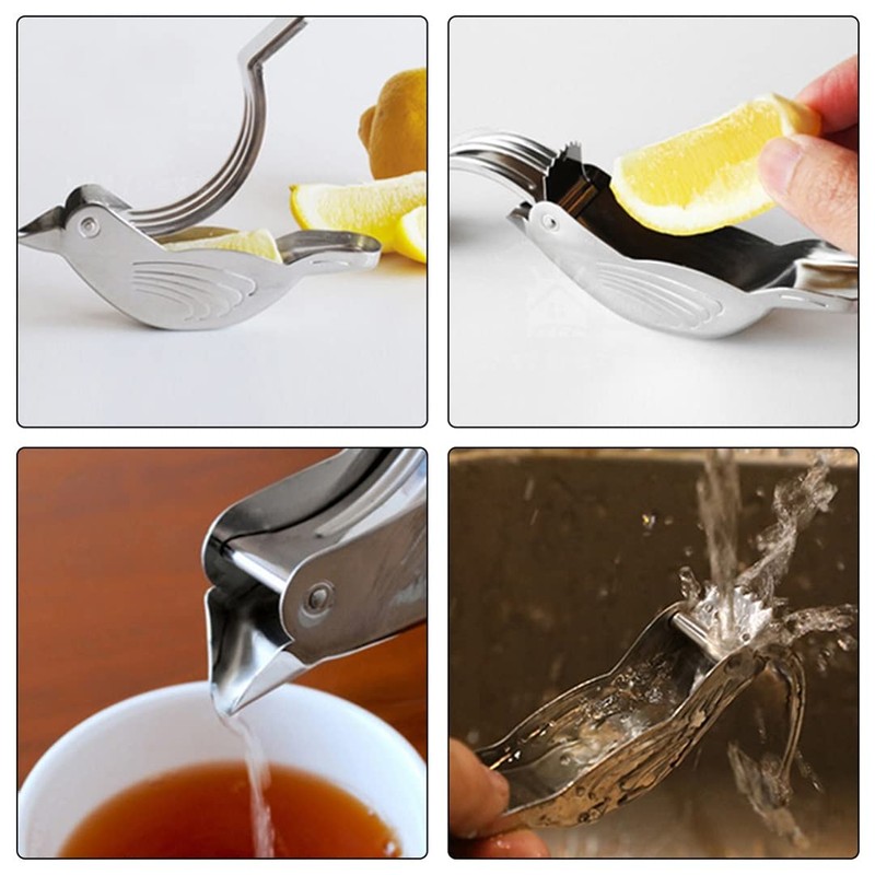 Zayookey Bird Lemon Squeezer Manual Lemon Squeezer Stainless Steel Handheld