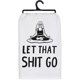 Primitives by Kathy Decorative Kitchen Towel - Let That Go, LOL Collection