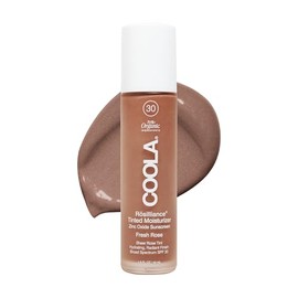 COOLA Organic Rosilliance BB Cream with SPF 30, Tinted Moisturizer Sunscreen & Foundation, Dermatologist Tested, Fresh Rose, 1.5 Fl Oz
