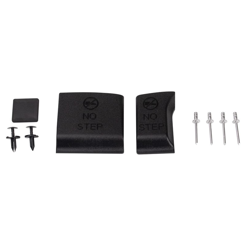 TRQ Tailgate Molding Black Compatible with 2017-2022 Ford F-250 Super