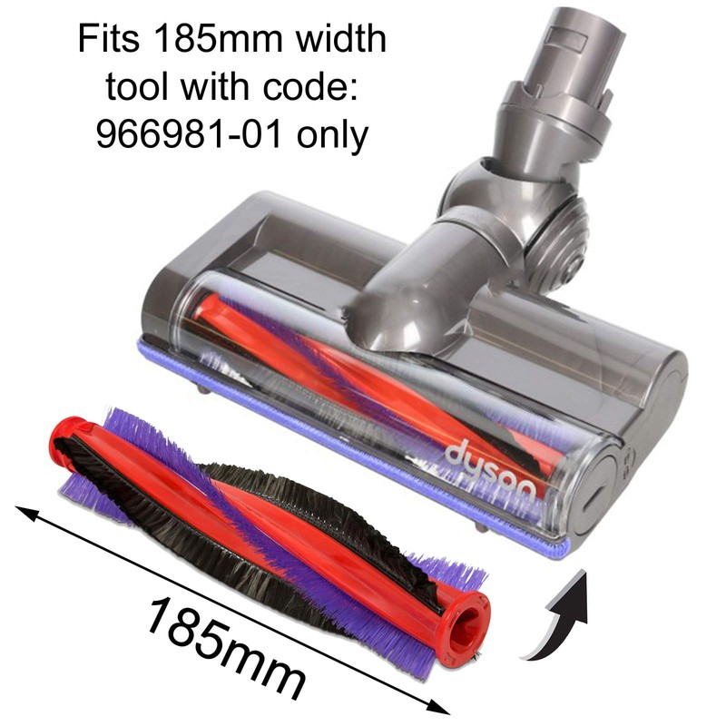 SPARES2GO Brushroll Brush Bar Compatible with Dyson V6 SV03 Flexi