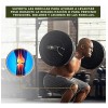 Set Rodillera Elástica y Muñequera Deportiva HLCassCo Negro Crossfit Gym