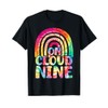 Retro On Cloud Nine Tie Dye Happy 9th Birthday 9