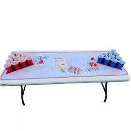 Drink Easy Beer Pong Pack - Sexy Twist - Strip Pong with Mat