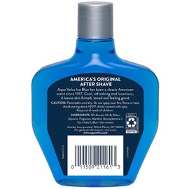 Aqua Velva Cooling After Shave Classic Ice Blue - 7 oz, Pack of 4