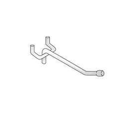 Peg Hooks 2 Inch in Chrome Finish - Pack of 20