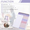 3 Pcs To Do List Notebook, A5 Daily Planner Notepad,